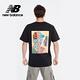 New Balance 藝術家聯名背部插畫短袖上衣_男性_黑色_AMT01560BK product thumbnail 2