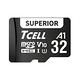 TCELL冠元 SUPERIOR microSDHC UHS-I(A1)U1 V10 95MB 32GB 記憶卡 product thumbnail 2