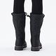 【ATUNAS 歐都納】女款高筒經典菱格紋保暖防水靴GC1-1607黑 product thumbnail 4