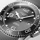 LONGINES浪琴 官方授權 深海征服者 浪鬼 陶瓷 潛水機械腕錶 灰 新年禮物 /43mm L3.782.4.76.9 product thumbnail 3