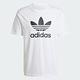 adidas 上衣 男款 短袖上衣 運動 三葉草 TREFOIL T-SHIRT 白 IV5353 product thumbnail 4