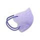 健康天使 MIT醫用3D立體成人寬耳繩鬆緊帶口罩 紫色 30入/包 product thumbnail 2