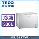 【TECO東元】330L 上掀式單門冷凍櫃 (RL3517W) product thumbnail 2