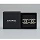 CHANEL 雙C鏤空LOGO鑽鑲飾設計穿式耳環(金) product thumbnail 5