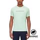 【Mammut 長毛象】Selun FL Logo T-Shirt 機能LOGO短袖T恤 薄荷綠 男款 #1017-05050 product thumbnail 2