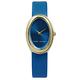 Marc Jacobs 簡約清新質樸北歐風真皮手錶-藍x金框/20mm product thumbnail 2