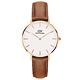 Daniel Wellington DW 手錶 Petite Durham 32mm淺棕色真皮皮革錶 DW00100172 product thumbnail 2