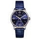 DAVOSA Gentlemen 現代經典紳士系列套裝腕錶-藍面/藍色皮帶/40mm product thumbnail 3