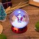 法國三寶貝 100MM聖誕樹&聖誕老公公雪地圓球LED夜燈擺飾 product thumbnail 5