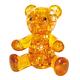 甜蜜小熊 棕色 3D Crystal Puzzles 立體水晶拼圖 (8cm系列-41片) product thumbnail 2