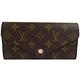 LV M41739 JOSEPHINE經典花紋扣式長夾(粉) product thumbnail 2