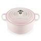 Le Creuset 典藏圓形鑄鐵鍋 24cm 4.2L 貝殼粉 法國製 product thumbnail 3