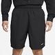 Nike 褲子 Lab Solo Swoosh Shorts 男款 黑 短褲 寬版 拉鍊口袋 抽繩 小勾 DX0750-010 product thumbnail 4