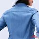 BRAPPERS 女款 防曬涼感系列-防曬涼感牛仔襯衫-深藍 product thumbnail 9