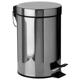 《Premier》腳踏式垃圾桶(亮銀3L) | 回收桶 廚餘桶 踩踏桶 product thumbnail 2