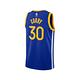 Nike 球衣 Swingman Jersey NBA 男款 金洲 勇士隊 史蒂芬·柯瑞 吸濕排汗 背心 藍黃 DB3572-495 product thumbnail 2