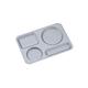 日本高桑金屬 日製不鏽鋼限定色個人餐盤-灰色 product thumbnail 2