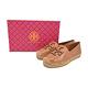 TORY BURCH INES 皮革草編厚底鞋-棕褐 product thumbnail 6