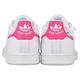 adidas stan smith系列休閒運動鞋(女/白+螢光桃紅) product thumbnail 4