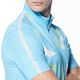 【Lynx Golf】男款吸排抗UV合身版Lynx英文圖樣短袖立領POLO衫/高爾夫球衫-水藍色 product thumbnail 7