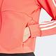 Adidas TR-ES 3S TJ IS3976 女 立領 外套 亞洲版 運動 訓練 健身 吸濕排汗 拉鍊口袋 橘 product thumbnail 5