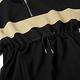 OUWEY歐薇 城市都會運動風撞色抽繩洋裝(黑色；S-M)3233167021 product thumbnail 3