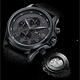 LUMINOX 雷明時頂級VALJOUX機芯限量三眼計時機械腕錶-PVD黑/48mm product thumbnail 5