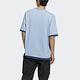 Adidas Ww Ss Tee 1 [HM7993] 男 短袖 上衣 T恤 運動 休閒 柔軟 舒適 極簡 棉質 藍 product thumbnail 3
