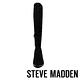 STEVE MADDEN-JESTIK經典素面麂皮長靴-黑色 product thumbnail 3