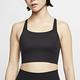 Nike 運動內衣 Swoosh Luxe Bra 女款 中度支撐 Dri-FIT 吸濕排汗 快乾 黑 CJ0545010 product thumbnail 3