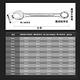 【6~24mm】梅花扳手 兩用多功能板手 套筒板手 萬用 開口扳手 加厚鋼材板手 萬能扳手 product thumbnail 9