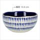 《CreativeTops》靛藍餐碗(直紋10.5cm) | 飯碗 湯碗 product thumbnail 3