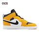 Nike 休閒童鞋 Jordan 1 Mid ALT 中童 黃黑 喬丹 魔鬼氈 University Gold AR6351-701 product thumbnail 3