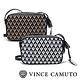 Vince Camuto 簡約菱格紋斜背方包-咖啡 product thumbnail 8