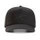 加拿大 ARCTERYX 始祖鳥 BIRD CURVED BRIM TRUCKER HAT 防曬透氣LOGO棒球帽子.遮陽帽.鴨舌帽_黑 product thumbnail 2