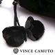 VINCE CAMUTO 絨毛小巧斜肩包-黑色 product thumbnail 5