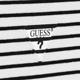 【GUESS】簡約百搭條紋LOGO短T-白 product thumbnail 5