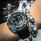 BOMBERG 炸彈錶 BOLT-68 鋼色黑面計時碼錶-45mm product thumbnail 7