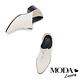 高跟鞋 MODA Luxury 時尚內斂撞色拼接全真皮尖頭高跟鞋－白 product thumbnail 5