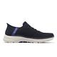 Skechers 休閒鞋 Go Walk 6-Free Hand 男鞋 藍 瞬穿科技 記憶鞋墊 健走鞋 套入式 216279NVBL product thumbnail 3