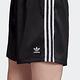 Adidas Satin Shorts GN2774 女 短褲 國際版 運動 休閒 寬鬆 時尚 緞面 穿搭 黑 product thumbnail 5