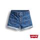 Levis 女款 高腰牛仔短褲 排釦 product thumbnail 4