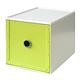 《八幡化成》抽屜整理收納箱(草綠16.5cm) | 整理籃 置物籃 儲物箱 product thumbnail 2