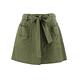 OUWEY歐薇 設計感翻蓋短褲裙(綠色；S-L)3232162460 product thumbnail 5