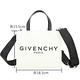 GIVENCHY 迷你款 字母印花棉麻帆布手提/斜背包(米色) product thumbnail 6