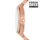 FOSSIL Scarlette 經典簡約知性女錶 玫瑰金色不鏽鋼鍊帶 38MM ES5258 product thumbnail 3