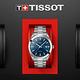 TISSOT 天梭 官方授權 GENTLEMAN 鈦金屬 紳士石英手錶 送禮推薦-藍/40mm T1274104404100 product thumbnail 6