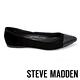 STEVE MADDEN DELANCY 麂皮尖頭撞色平底鞋-絨黑 product thumbnail 3