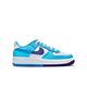 NIKE 休閒鞋 女鞋 大童 運動鞋 AF1 AIR FORCE 1 LV8 2 GS 藍白 DZ2660-100 product thumbnail 4