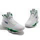 Asics 籃球鞋 Nova Surge 2 男鞋 白 綠 緩震 回彈 亞瑟膠 運動鞋 亞瑟士 1061A040101 product thumbnail 7
